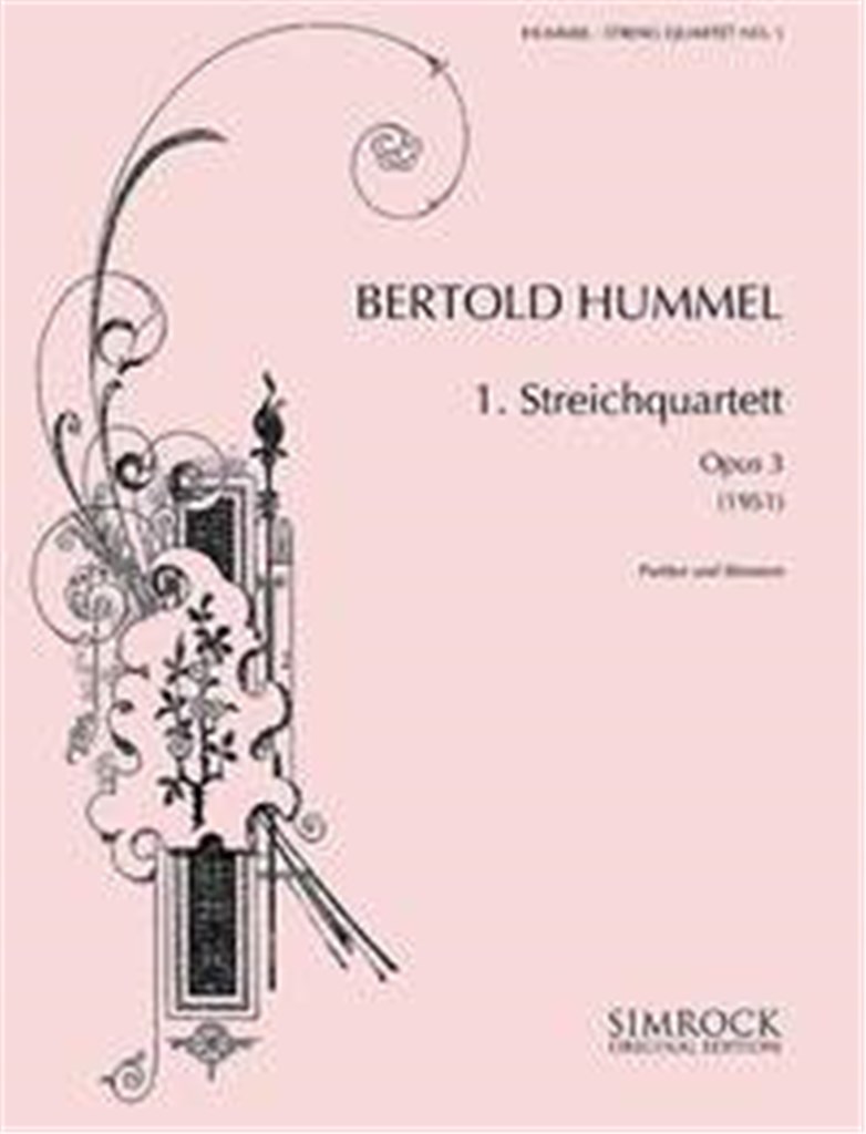 String Quartet No. 1 op. 3